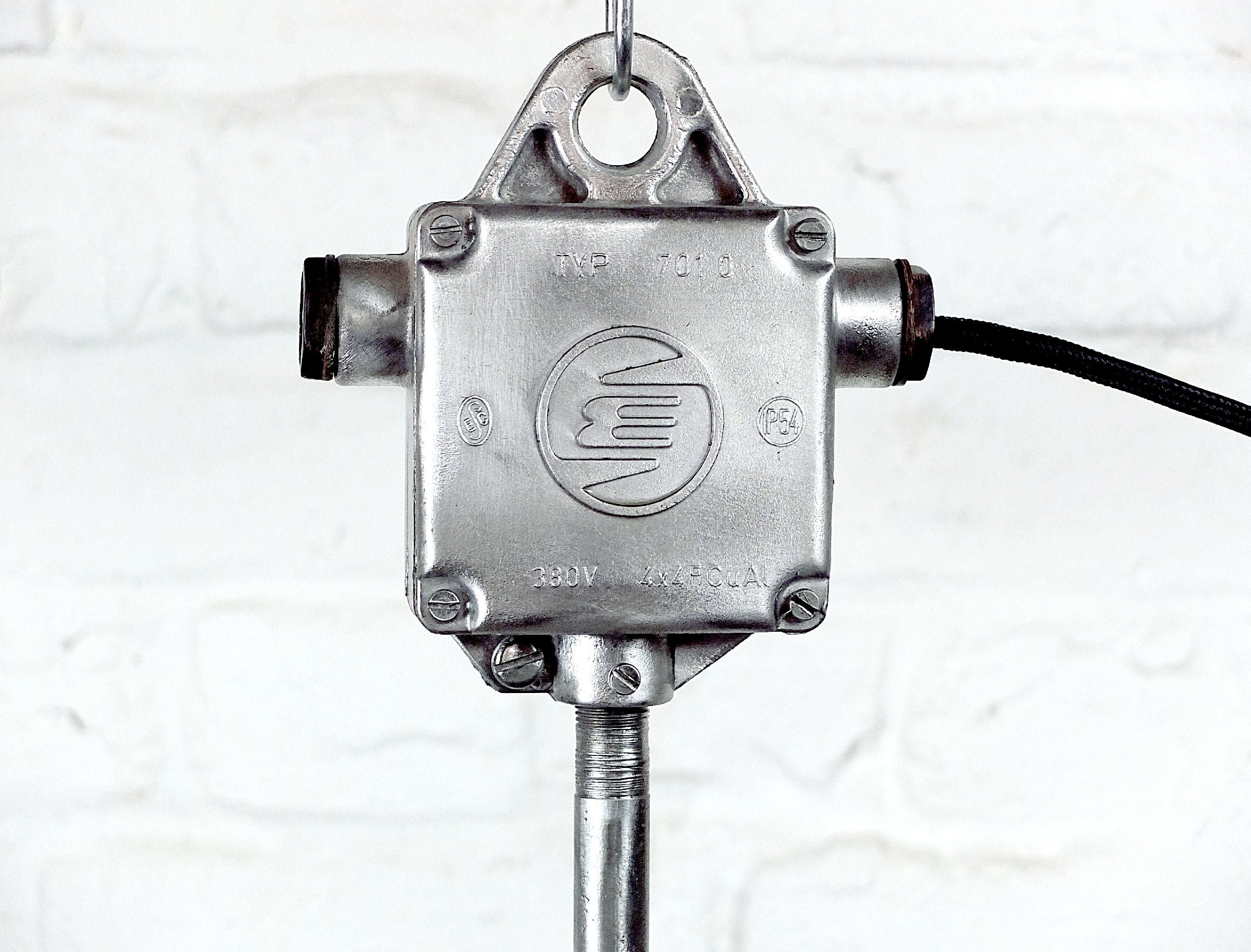 Besondere Fabriklampe/ Industrielampe/ - works berlin...restauriert und